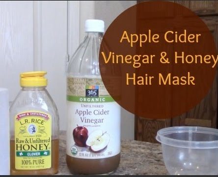 Damaged Hair Mask : Apple Cider Vinegar & Honey