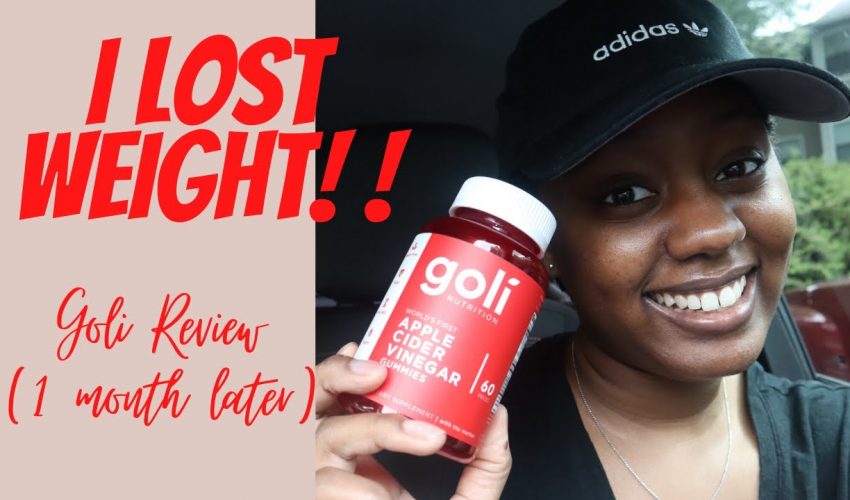 I LOST WEIGHT TAKING GOLI GUMMIES! (1 Month Later)