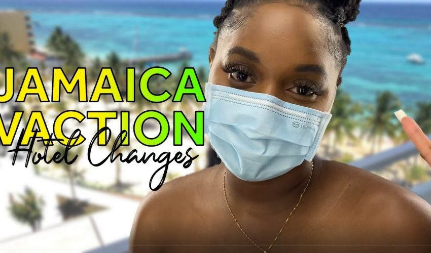 JAMAICA VACATION | What’s It Like Staying In A Hotel During Covid19 | Hotel App & Rules | No Buffet?