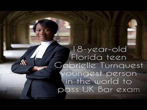 18 Year Old Gabrielle Turnquest Becomes Youngest In The World To Pass UK Bar Exam!