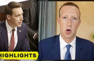Republican Senator GRILLS Zuckerberg on Facebook, Google, and Twitter collaboration