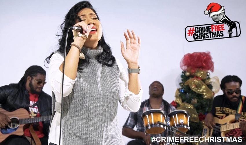 Tessanne Chin – Oh Holy Night @ Crime Free Christmas Project 2016