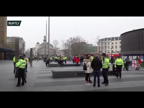 UK: Several arrested at anti-lockdown rally in Liverpool