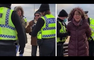 VIDEO 🤬 2 Women Arrested Today For Sitting On A Bench Bournemouth 🎥 WE’VE LOST OUR MARBLES