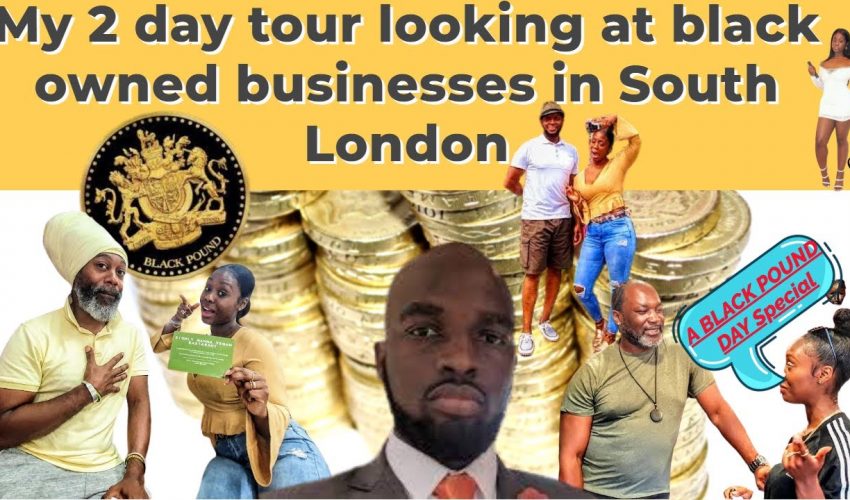 BLACK OWNED BUSINESSES review in South London | black pound day |#SWISS​ | BLM