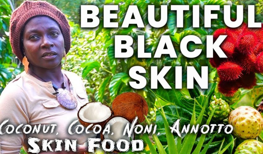 How To Get Beautiful Skin | Jamaican Queen Uses Skin Food