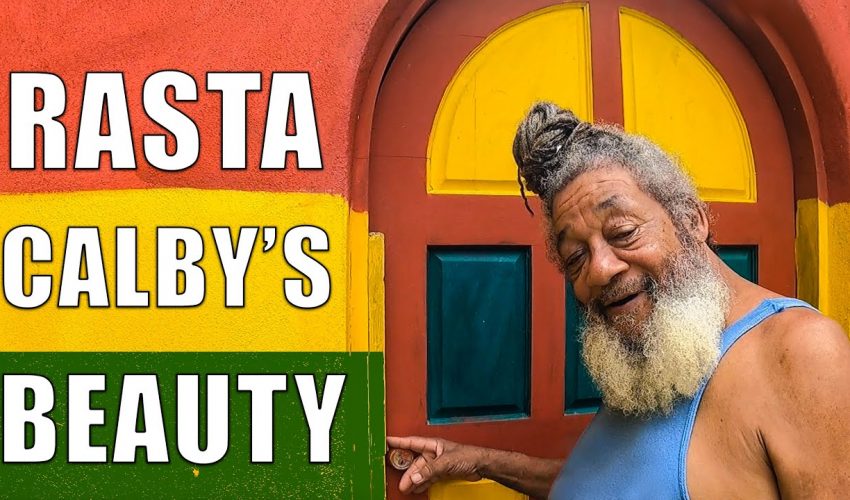 The place that made me stay in JAMAICA. Meet my friend RAS CALBY.