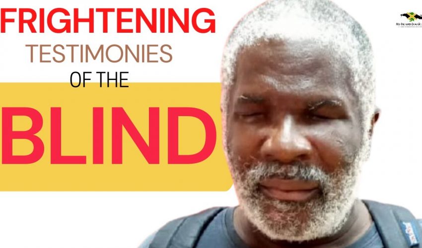 Do Blind Persons Cry Tears? | JAMAICAN Blind Man Shares Real Life Experiences