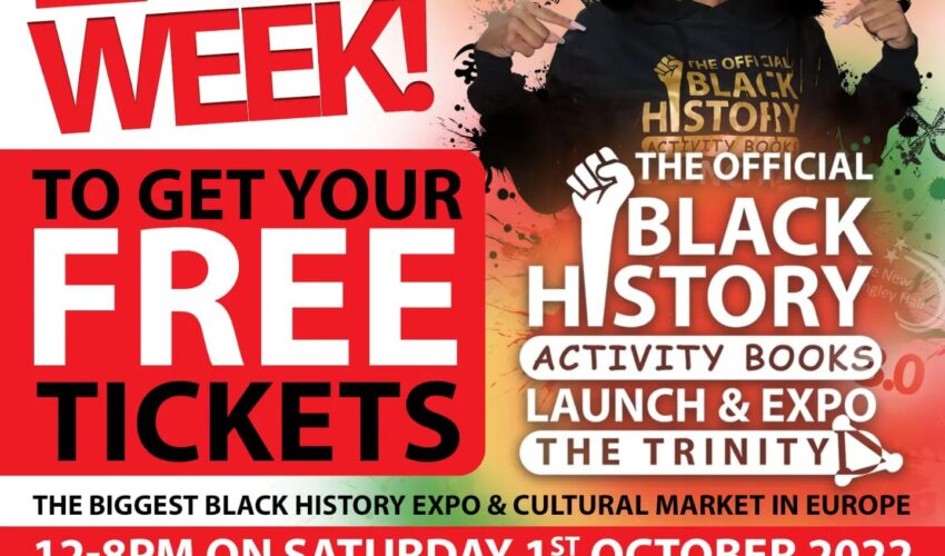 Black History Activity Books Launch & Expo The Trinity 2022