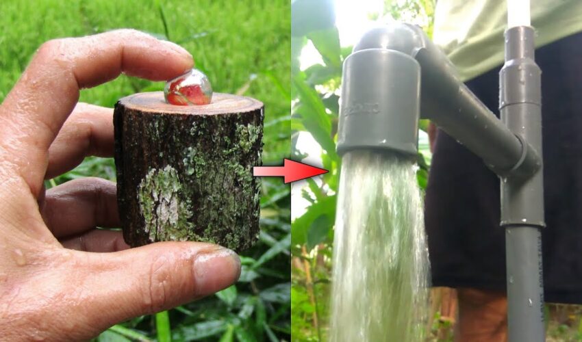 Simple Water Pump that doesn’t need to Consume Electricity