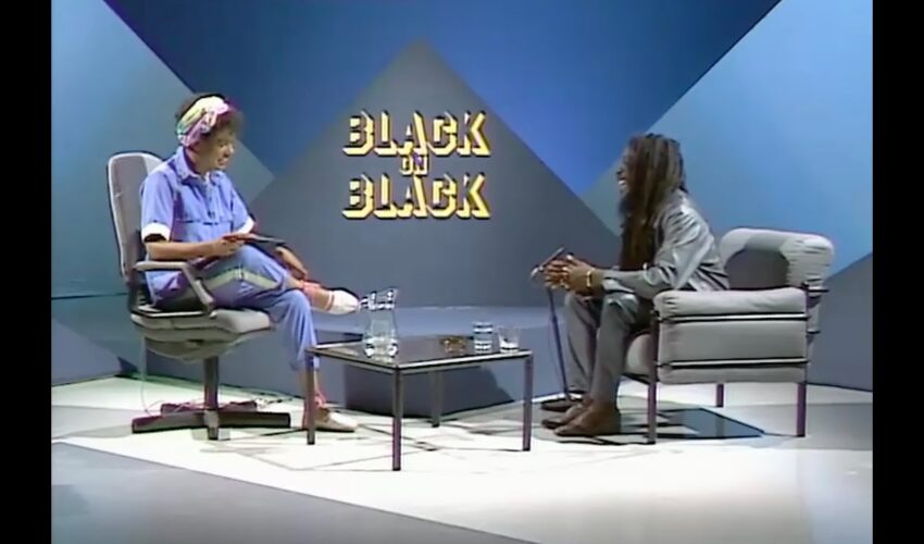 Dennis Brown on the Black On Black television show – 1984