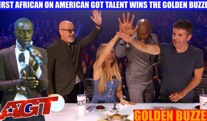 American Got Talent|African Wins the Golden Buzzer after this Worship In the World Biggest Stage