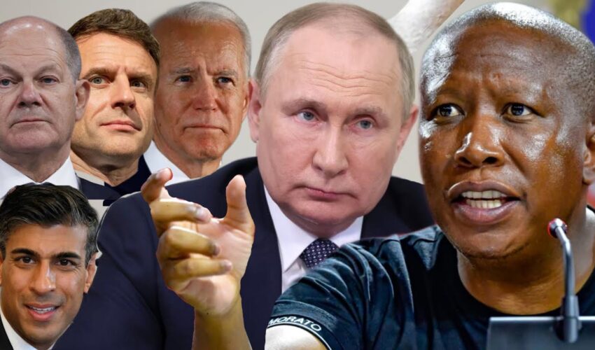 This is what Africans needs! JULIUS MALEMA reacts on PUTIN’s arrest warrant