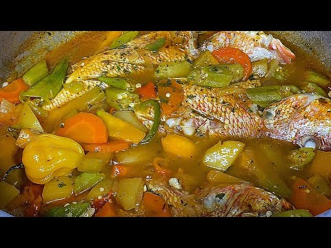 Steamed Fish with Okra (Jamaican Style)