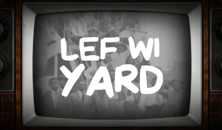 Macka B – Lef Wi Yard (LYRICS VIDEO)
